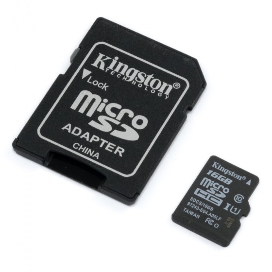 Memoria Micro Sd Card 32gb Kingston Clase 10 A1 100mbs 5093