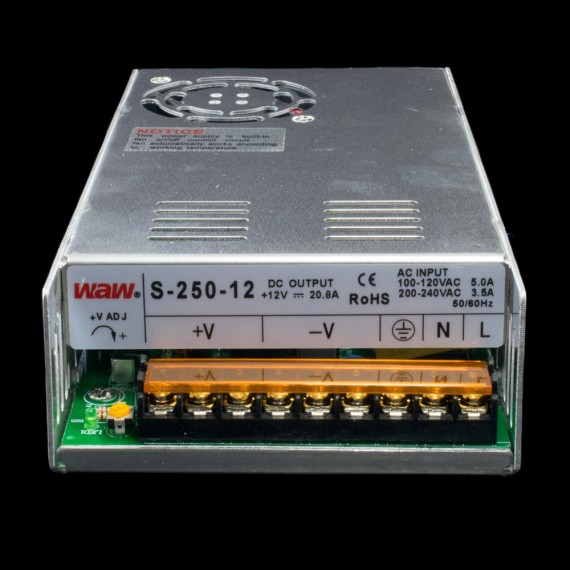 Fuente de alimentación conmutada 12V 2 Amp sin caja REF: C-701-SMPS S/C –  Sedilec S.L