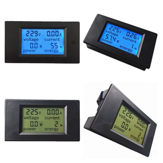 AC80-260V 100 A LCD digital medidor de alimentación de voltaje de Corriente Amperímetro ATF